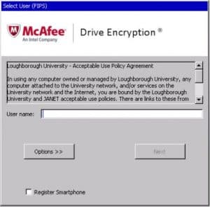 Mcafee Encryption Kurtarma